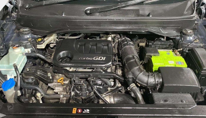 2019 Hyundai VENUE SX 1.0 (O) TURBO DUAL TONE, Petrol, Manual, 47,219 km, Open Bonet