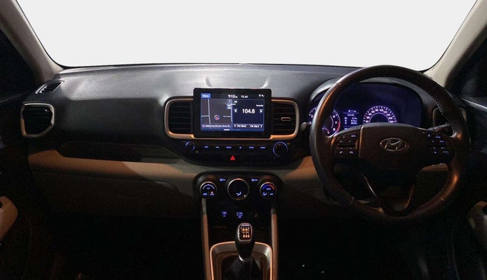 2019 Hyundai VENUE SX 1.0 (O) TURBO DUAL TONE, Petrol, Manual, 47,219 km, Dashboard
