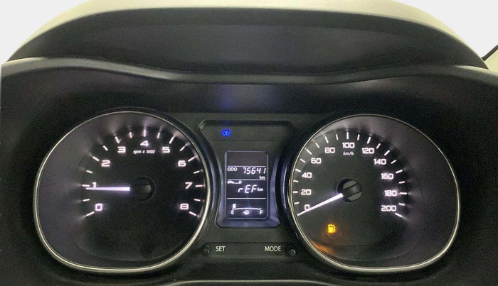 2019 Tata NEXON XZ PLUS PETROL, Petrol, Manual, 75,641 km, Odometer Image