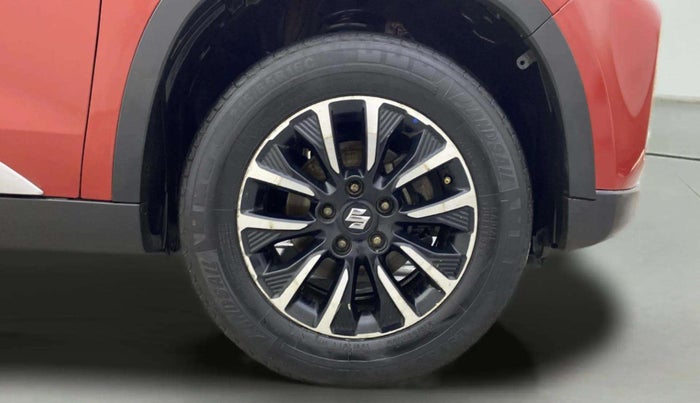 2020 Maruti Vitara Brezza ZXI PLUS DUAL TONE, Petrol, Manual, 1,02,010 km, Right Front Wheel