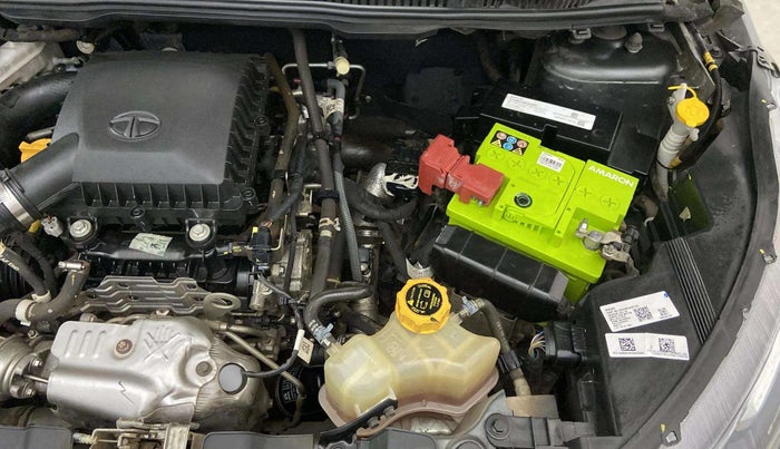 2023 Tata NEXON XZA PLUS PETROL, Petrol, Automatic, 26,542 km, Engine View - Left