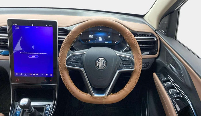 2023 MG HECTOR PLUS SHARP PRO 1.5 TURBO MT 7 STR, Petrol, Manual, 12,519 km, Steering Wheel Close Up
