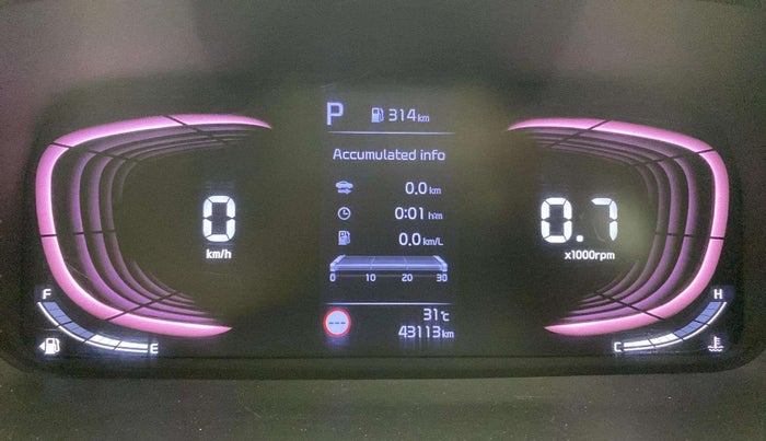 2022 KIA CARENS LUXURY PLUS 1.5 DIESEL AT 6 STR, Diesel, Automatic, 43,144 km, Odometer Image