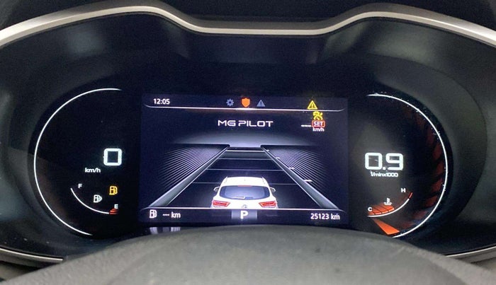 2023 MG ASTOR SAVVY 1.5 CVT, Petrol, Automatic, 25,112 km, Odometer Image