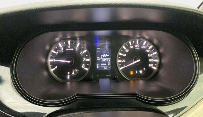 2016 Tata Zest XMS PETROL, Petrol, Manual, 80,972 km, Odometer Image