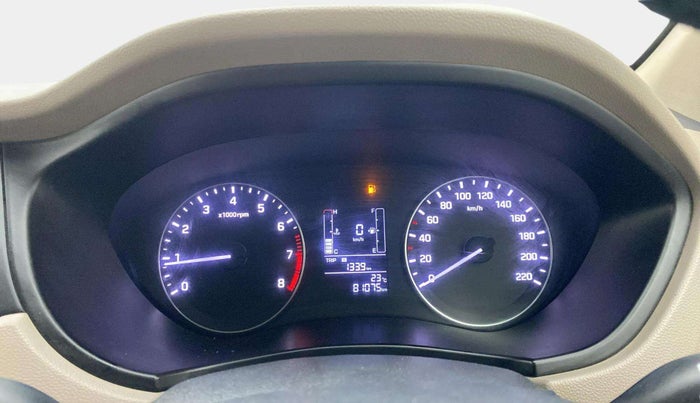 2017 Hyundai Elite i20 SPORTZ 1.2, Petrol, Manual, 81,075 km, Odometer Image