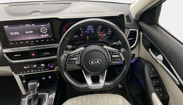 2020 KIA SELTOS HTX IVT 1.5 PETROL, Petrol, Automatic, 58,483 km, Steering Wheel Close Up