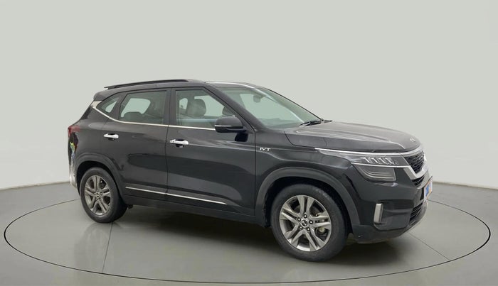 2020 KIA SELTOS HTX IVT 1.5 PETROL, Petrol, Automatic, 58,483 km, Right Front Diagonal