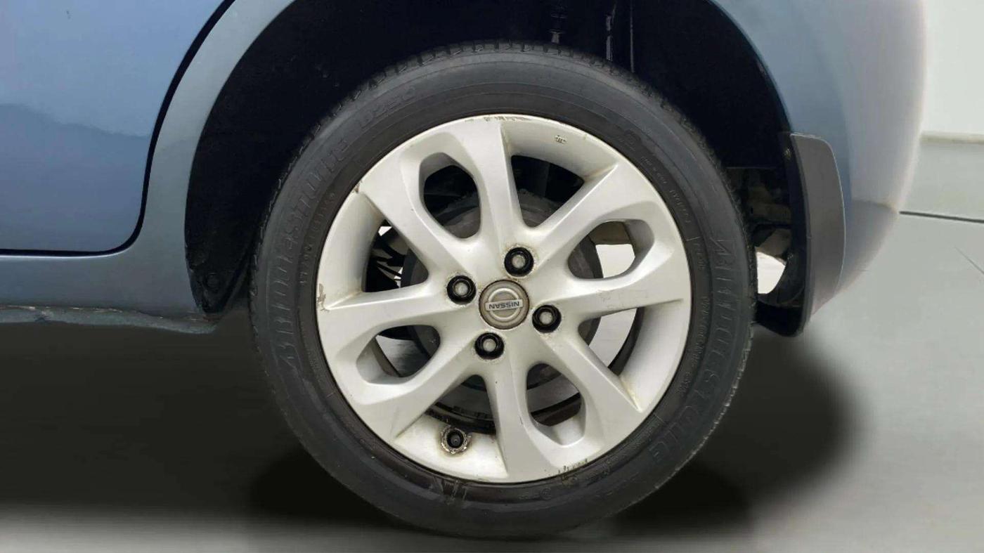 2014 Nissan Micra XV CVT, Petrol, Automatic, 34,494 km, Left Rear Wheel
