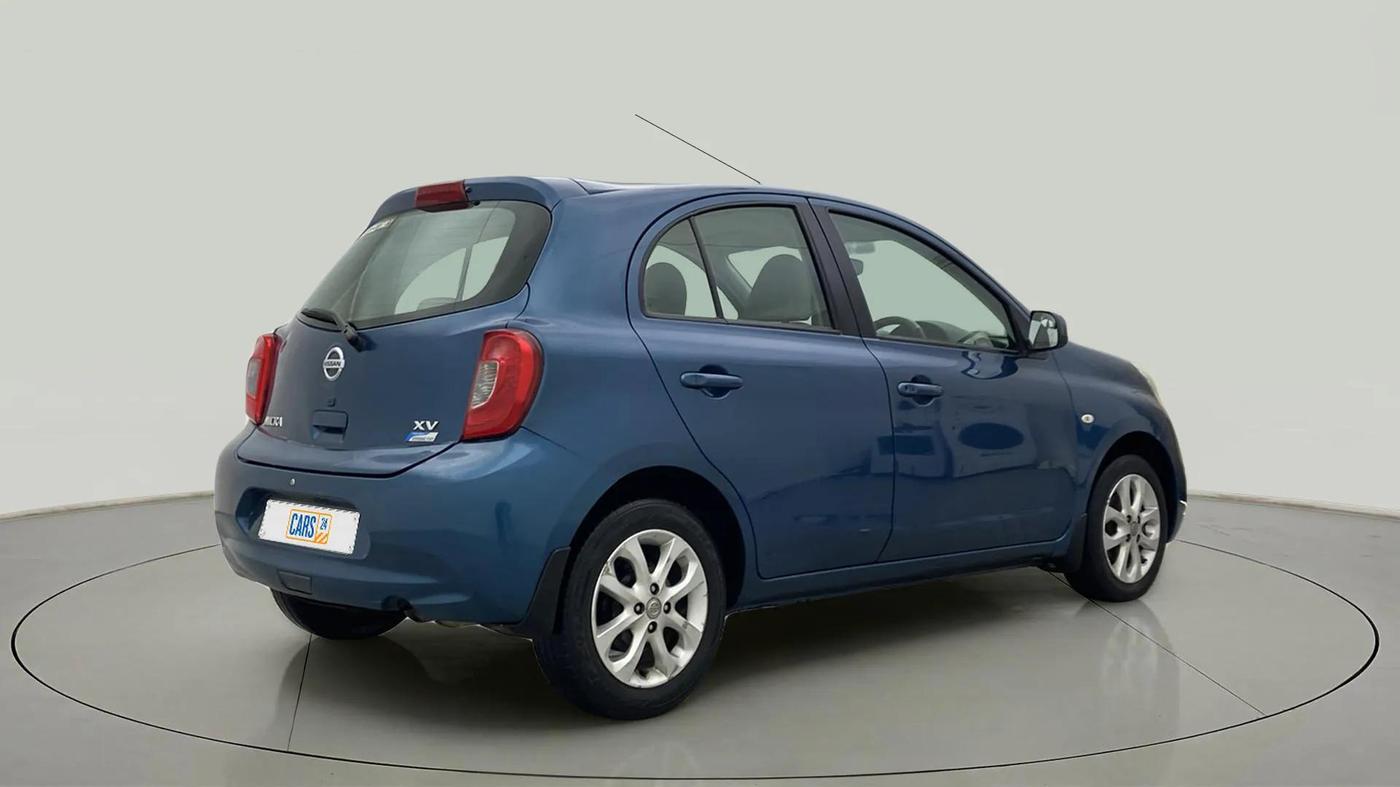 2014 Nissan Micra XV CVT, Petrol, Automatic, 34,494 km, Right Back Diagonal