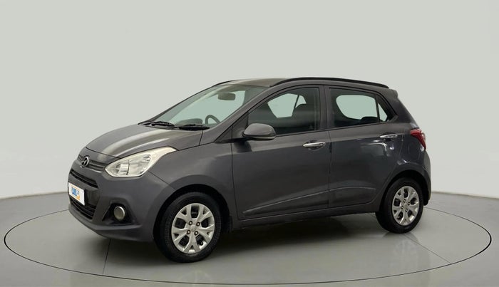 2014 Hyundai Grand i10 SPORTZ 1.2 KAPPA VTVT, Petrol, Manual, 53,373 km, Left Front Diagonal