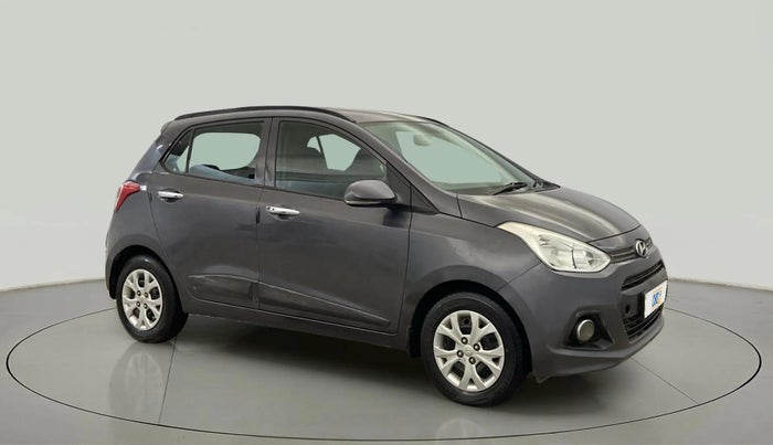 2014 Hyundai Grand i10 SPORTZ 1.2 KAPPA VTVT, Petrol, Manual, 53,373 km, Right Front Diagonal