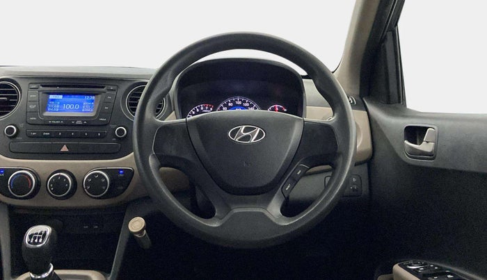 2014 Hyundai Grand i10 SPORTZ 1.2 KAPPA VTVT, Petrol, Manual, 53,373 km, Steering Wheel Close Up