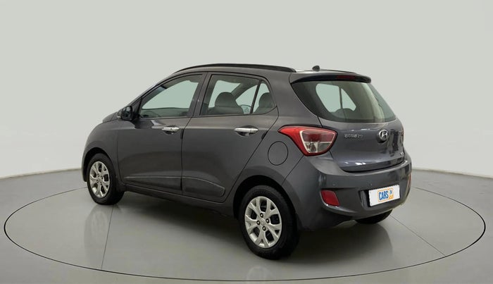 2014 Hyundai Grand i10 SPORTZ 1.2 KAPPA VTVT, Petrol, Manual, 53,373 km, Left Back Diagonal