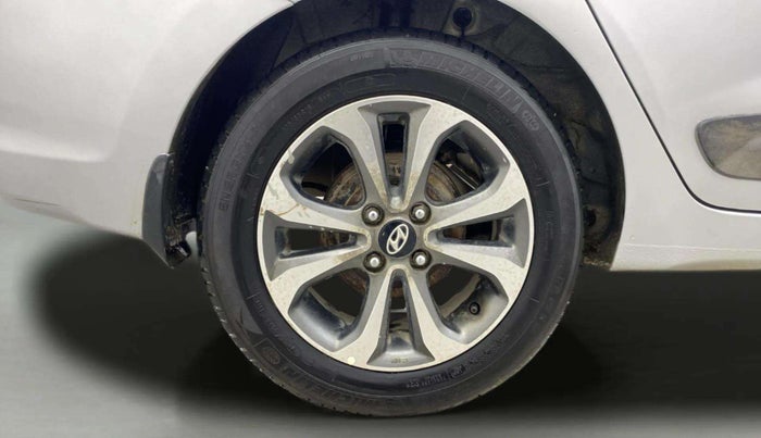 2014 Hyundai Xcent SX 1.2 (O), Petrol, Manual, 66,187 km, Right Rear Wheel