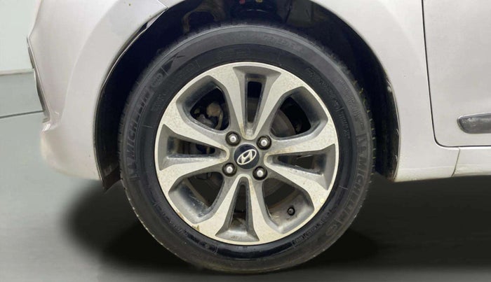 2014 Hyundai Xcent SX 1.2 (O), Petrol, Manual, 66,187 km, Left Front Wheel