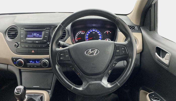 2014 Hyundai Xcent SX 1.2 (O), Petrol, Manual, 66,187 km, Steering Wheel Close Up