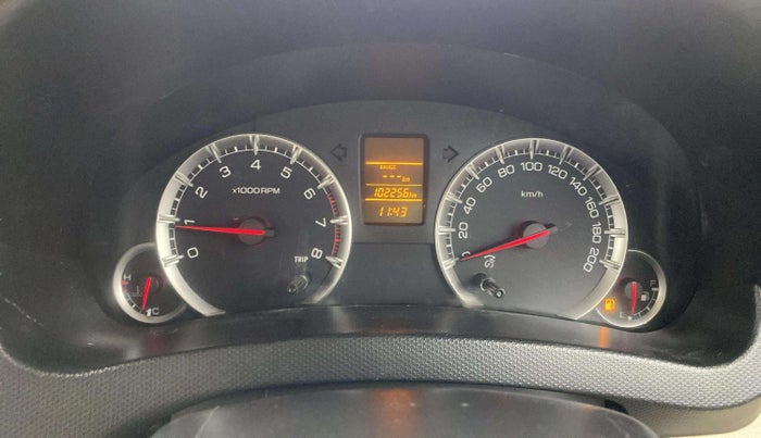 2013 Maruti Swift Dzire VXI, Petrol, Manual, 1,02,229 km, Odometer Image
