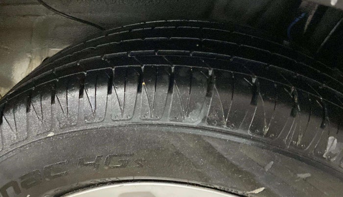2021 KIA SONET HTX 1.0 IMT, Petrol, Manual, 38,131 km, Right Rear Tyre Tread