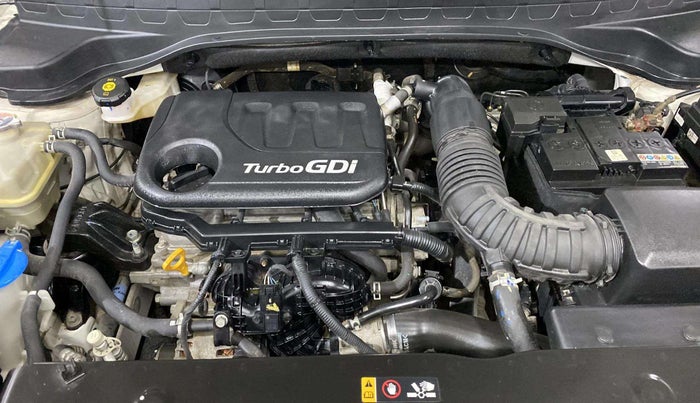2021 KIA SONET HTX 1.0 IMT, Petrol, Manual, 38,131 km, Engine View