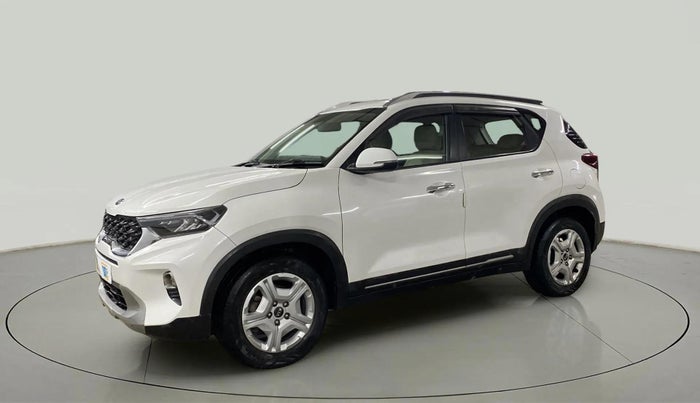2021 KIA SONET HTX 1.0 IMT, Petrol, Manual, 38,131 km, Left Front Diagonal
