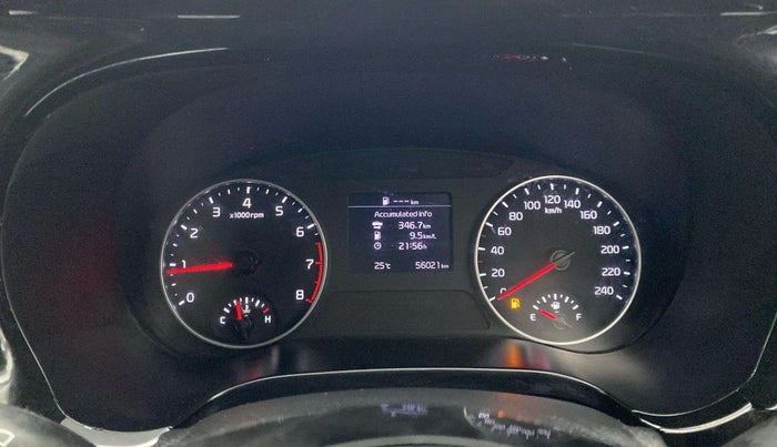 2020 KIA SELTOS GTK 1.4 PETROL, Petrol, Manual, 56,021 km, Odometer Image