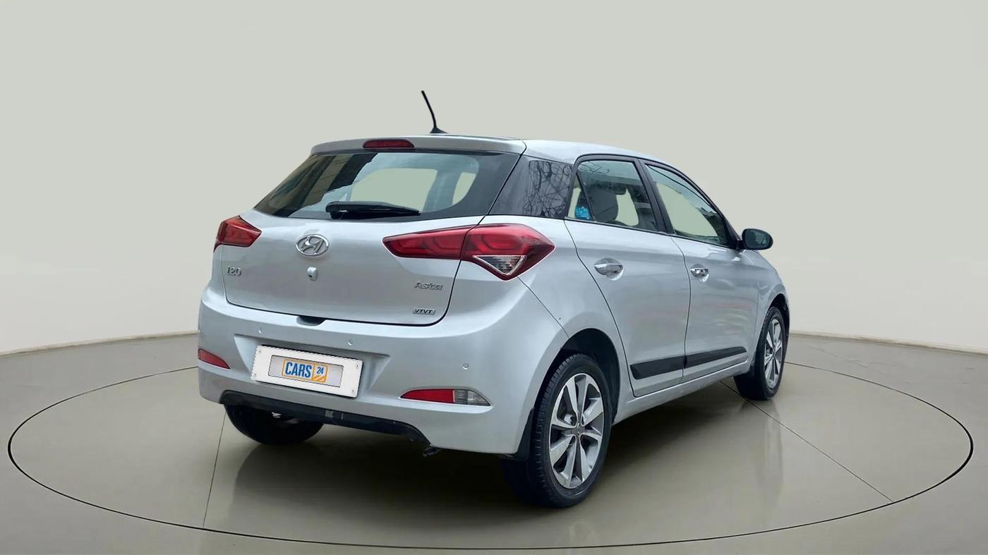 2017 Hyundai Elite i20 ASTA 1.2 (O), Petrol, Manual, 33,199 km, Right Back Diagonal