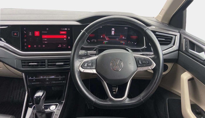 2022 Volkswagen VIRTUS GT PLUS TSI 1.5 EVO DSG, Petrol, Automatic, 45,459 km, Steering Wheel Close Up