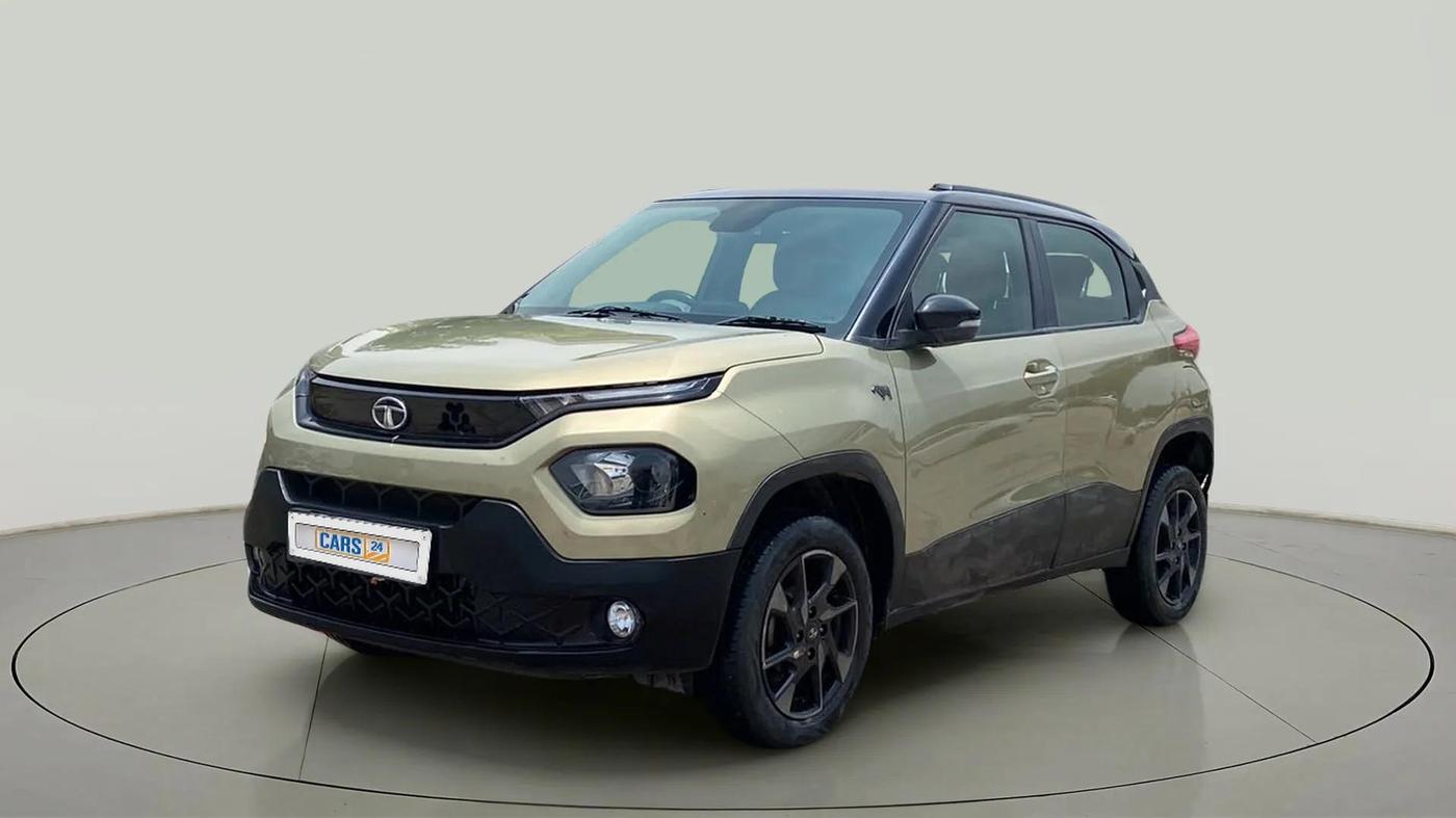2022 Tata PUNCH CREATIVE 1.2 AMT KAZIRANGA EDITION , Petrol, Automatic, 15,171 km, Left Front Diagonal