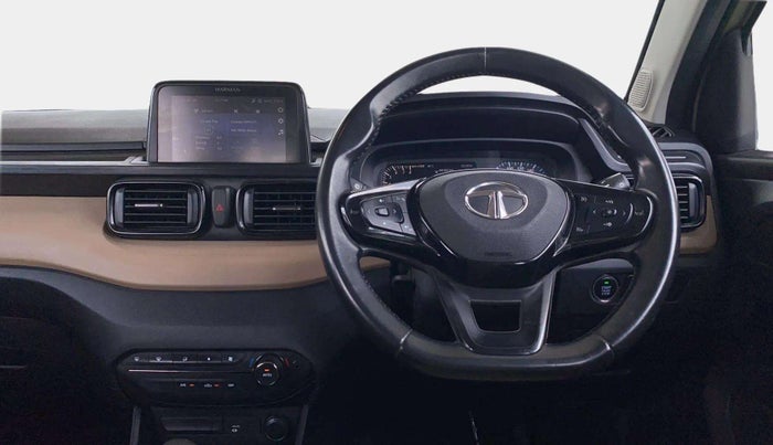 2022 Tata PUNCH CREATIVE 1.2 AMT KAZIRANGA EDITION , Petrol, Automatic, 15,158 km, Steering Wheel Close Up