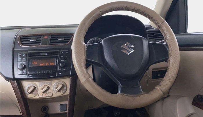 2016 Maruti Swift Dzire VXI, Petrol, Manual, 1,00,294 km, Steering Wheel Close Up