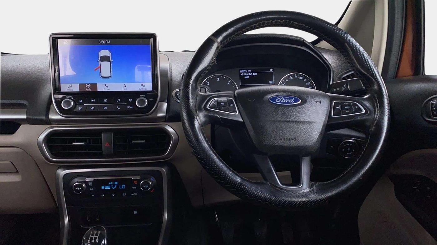 2021 Ford Ecosport TITANIUM 1.5L DIESEL, Diesel, Manual, 93,684 km, Steering Wheel Close Up