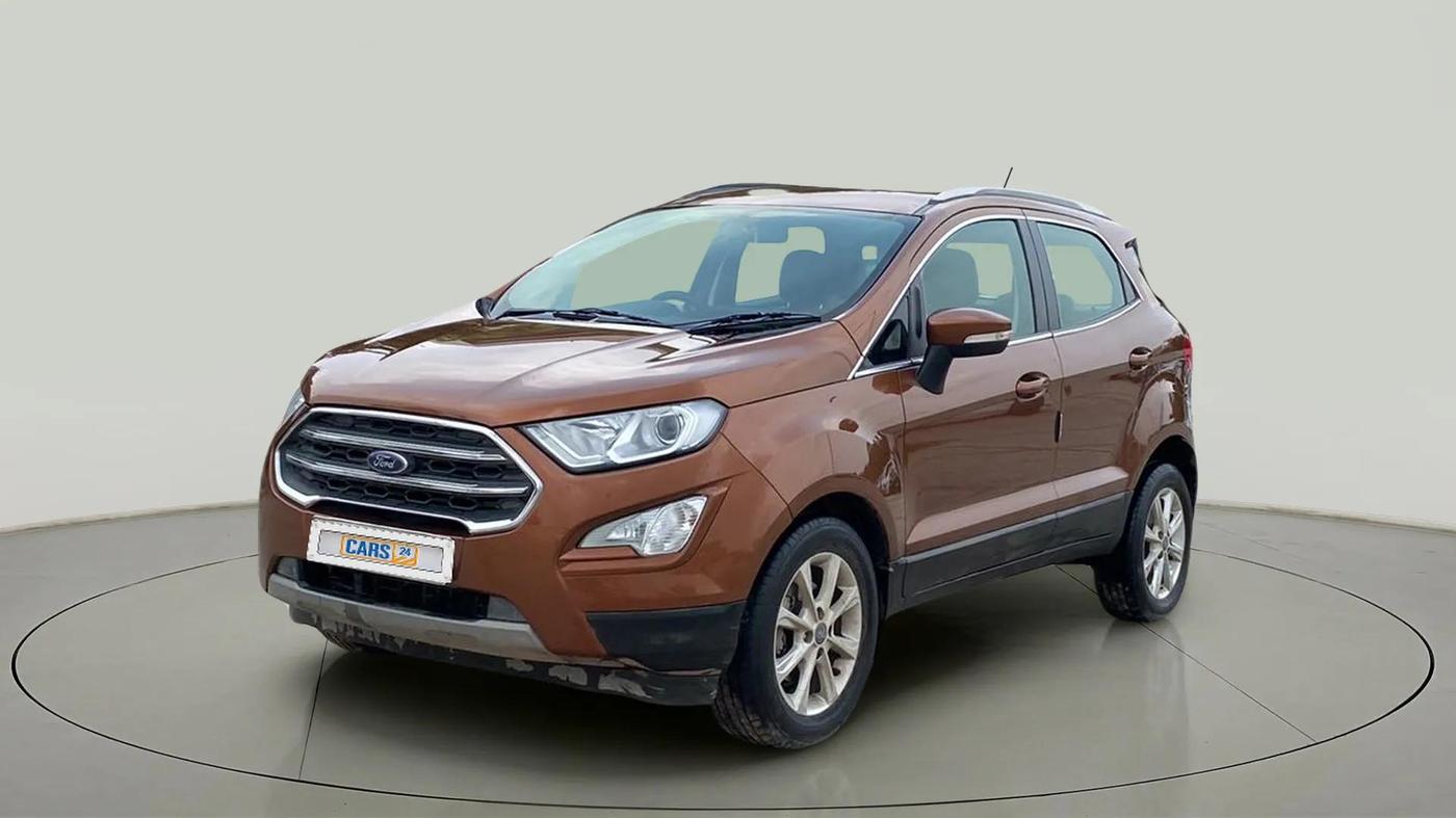 2021 Ford Ecosport TITANIUM 1.5L DIESEL, Diesel, Manual, 93,684 km, Left Front Diagonal