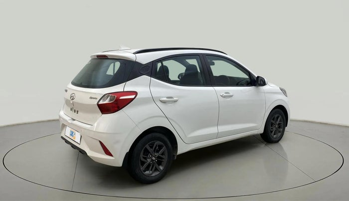 2020 Hyundai GRAND I10 NIOS SPORTZ AMT 1.2 KAPPA VTVT, Petrol, Automatic, 92,746 km, Right Back Diagonal