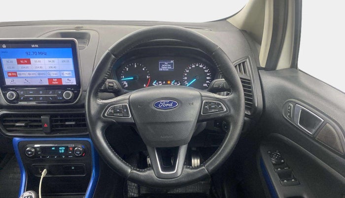 2018 Ford Ecosport TITANIUM 1.5L SIGNATURE EDITION (SUNROOF) DIESEL, Diesel, Manual, 69,591 km, Steering Wheel Close Up