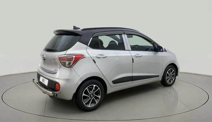 2017 Hyundai Grand i10 ASTA 1.2 KAPPA VTVT, Petrol, Manual, 1,02,494 km, Right Back Diagonal