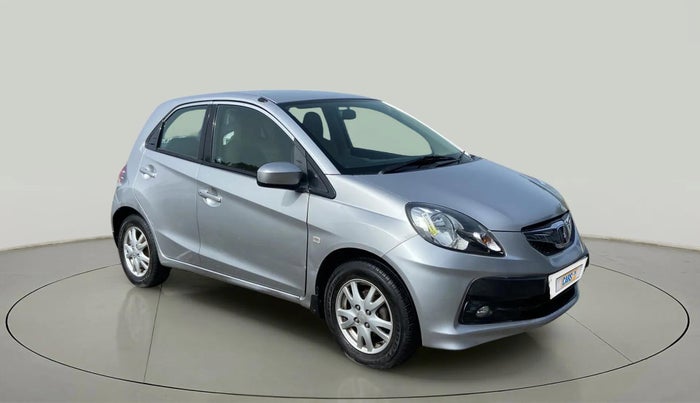 2013 Honda Brio V MT, Petrol, Manual, 52,459 km, Right Front Diagonal
