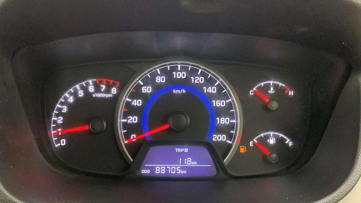 2013 Hyundai Grand i10 MAGNA 1.2 KAPPA VTVT, Petrol, Manual, 88,764 km, Odometer Image