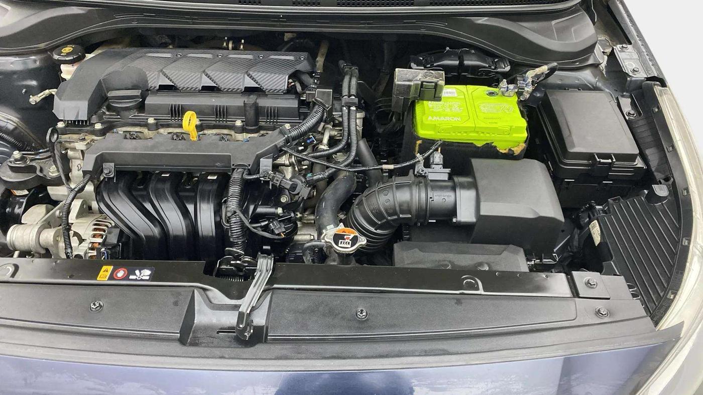 2021 Hyundai Verna SX 1.5 VTVT IVT, Petrol, Automatic, 37,061 km, Engine View - Left