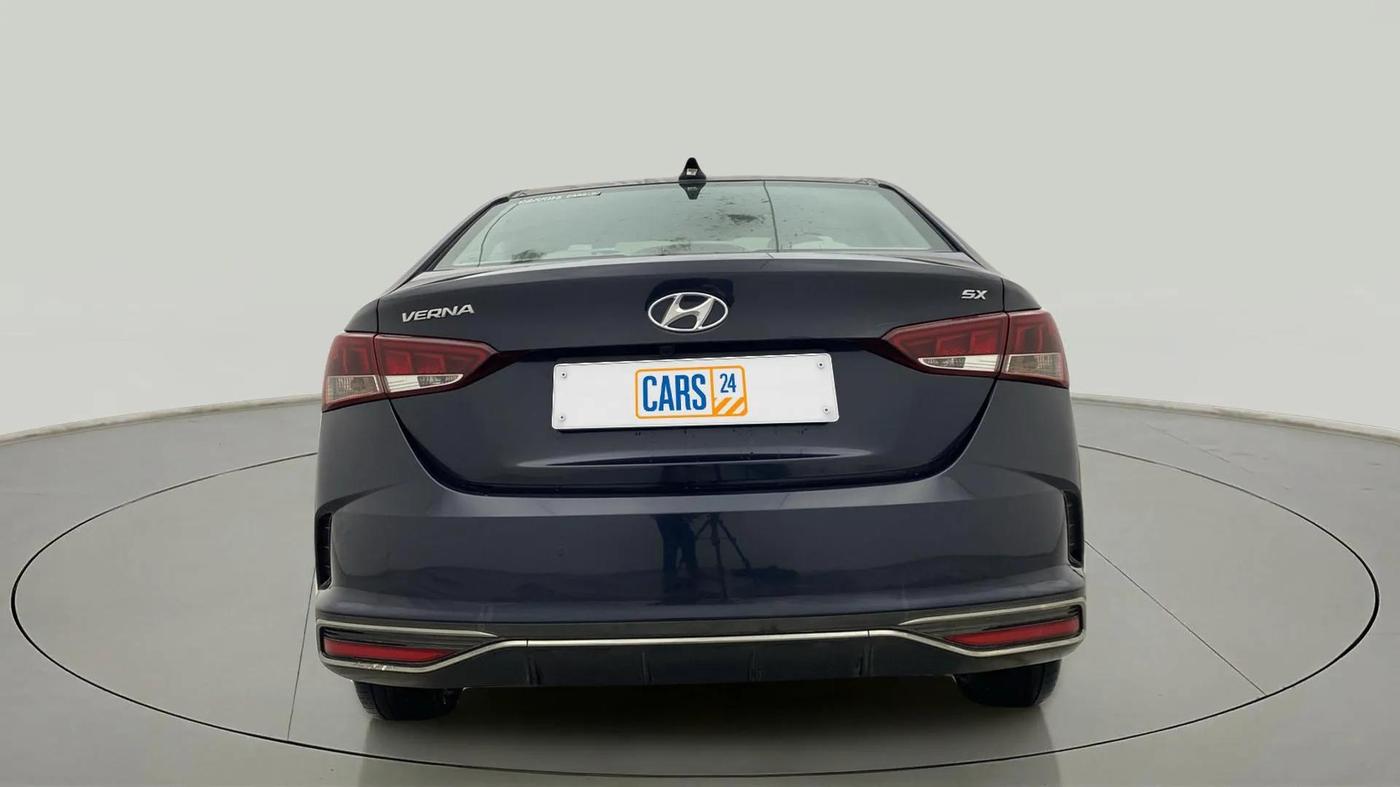 2021 Hyundai Verna SX 1.5 VTVT IVT, Petrol, Automatic, 37,061 km, Back/Rear