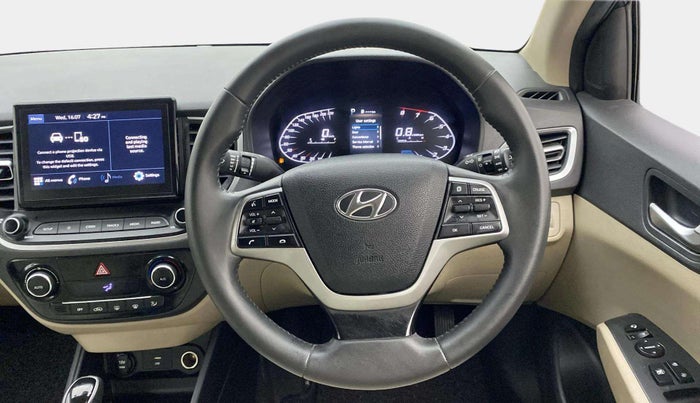 2021 Hyundai Verna SX 1.5 VTVT IVT, Petrol, Automatic, 37,061 km, Steering Wheel Close Up