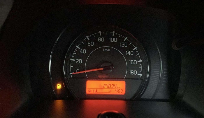 2019 Maruti New Wagon-R VXI 1.2, Petrol, Manual, 24,027 km, Odometer Image