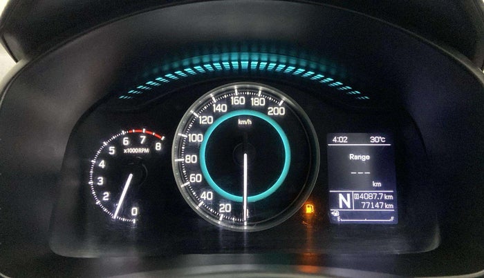 2018 Maruti IGNIS ALPHA 1.2 AMT, CNG, Automatic, 77,134 km, Odometer Image
