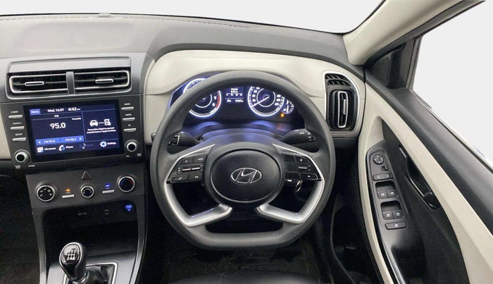 2022 Hyundai Creta EX 1.5 PETROL, Petrol, Manual, 31,652 km, Steering Wheel Close Up