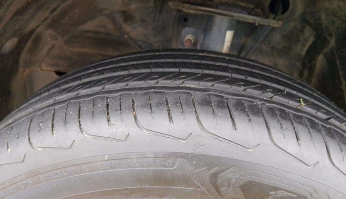 2023 Maruti FRONX DELTA PLUS 1.2L AGS, Petrol, Automatic, 9,481 km, Left Front Tyre Tread