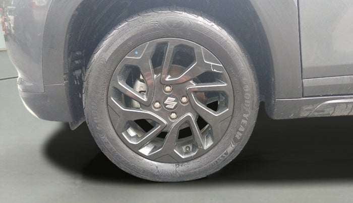 2023 Maruti FRONX DELTA PLUS 1.2L AGS, Petrol, Automatic, 9,481 km, Left Front Wheel