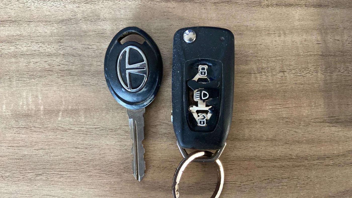 2014 Tata Zest XMS PETROL, Petrol, Manual, 64,734 km, Key Close Up