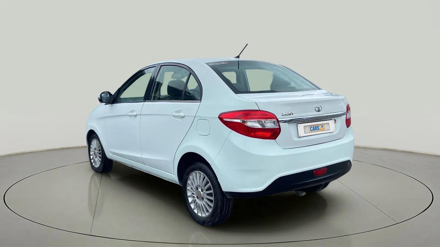 2014 Tata Zest XMS PETROL, Petrol, Manual, 64,734 km, Left Back Diagonal