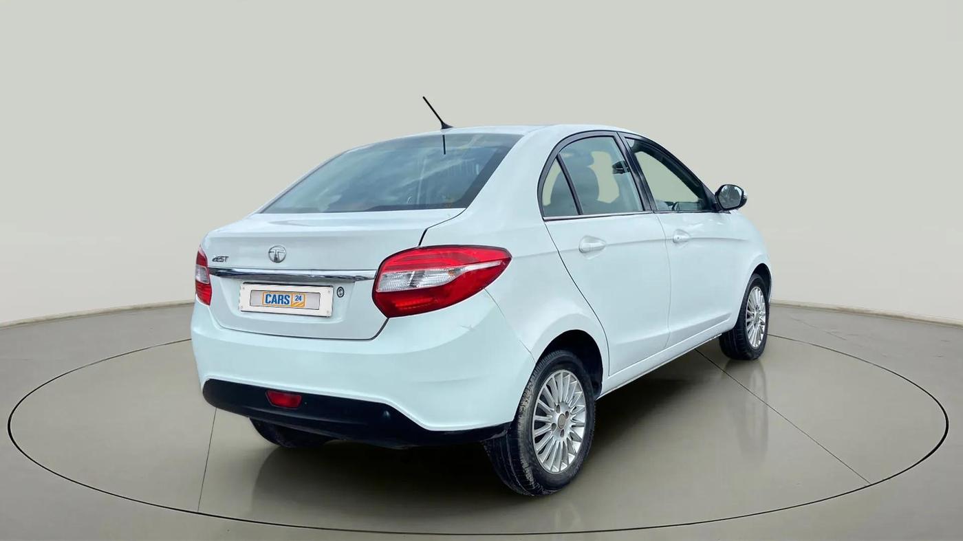 2014 Tata Zest XMS PETROL, Petrol, Manual, 64,734 km, Right Back Diagonal