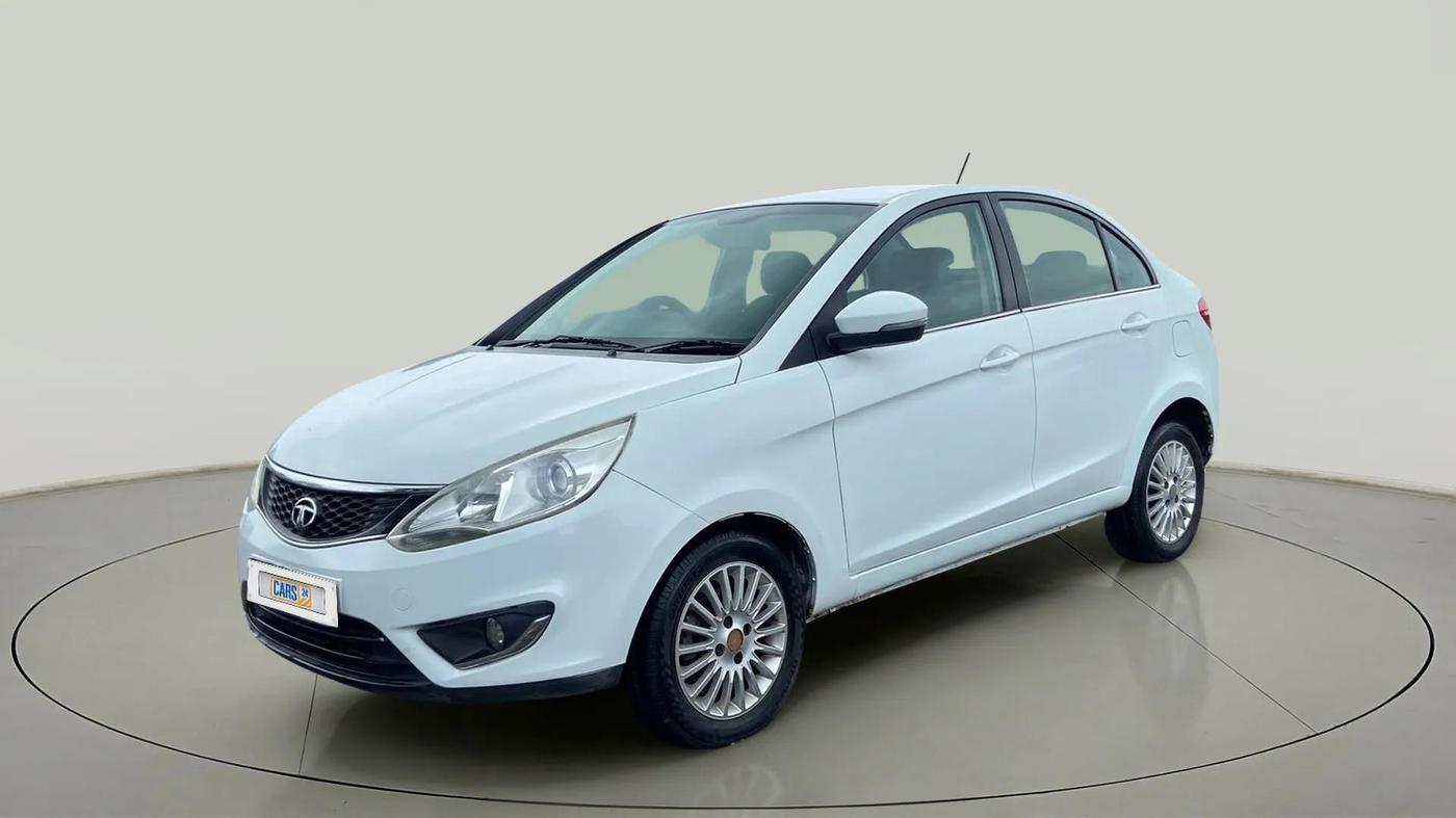 2014 Tata Zest XMS PETROL, Petrol, Manual, 64,734 km, Left Front Diagonal